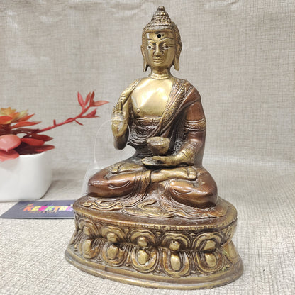 Brass Buddha R36