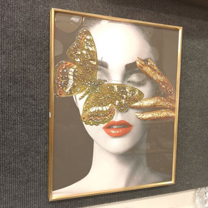 Crystal wall frames