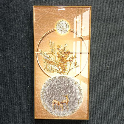 Crystal wall frames