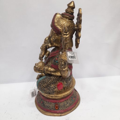 Brass ganesh idol