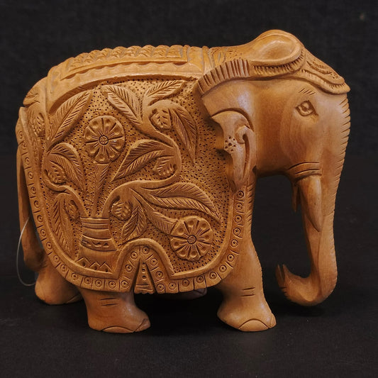 Wooden Elephant curved