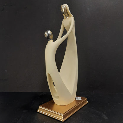 Mother and son bond of love showpiece