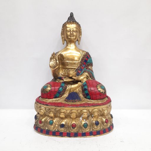 Brass Buddha idol