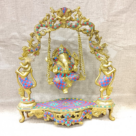 Swing Ganesh brass