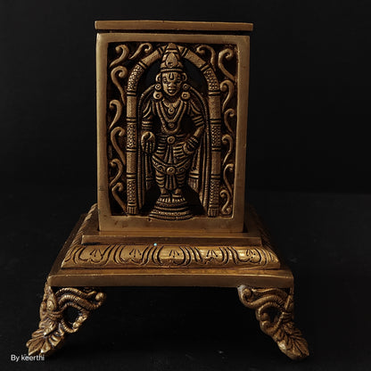 BRASS TIRUPATI BALAJI DHOOP DANI and INCENSE HOLDER