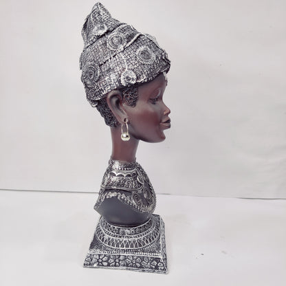 Unique Home Decor African Tribal Woman Figurine Art Piece Idol