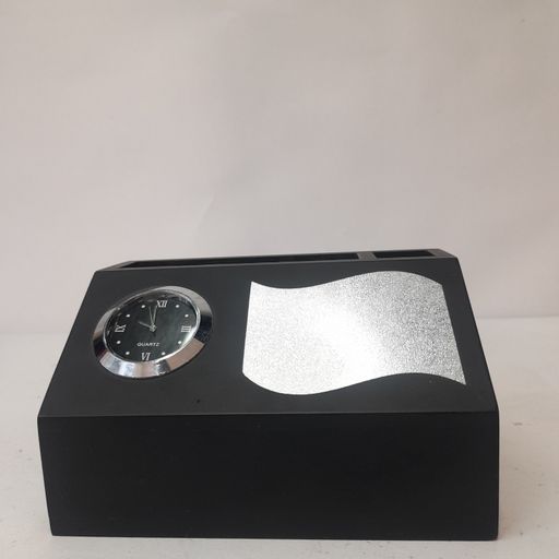 Desktop pen stand clocks
