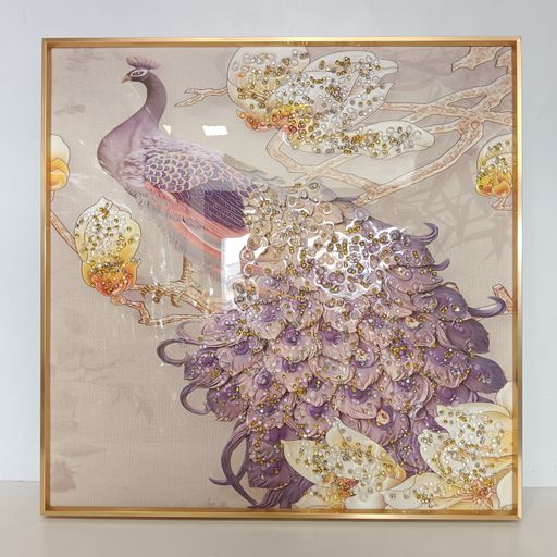 Crystal wall frames