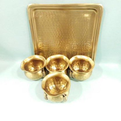 Gold plated &4bowl