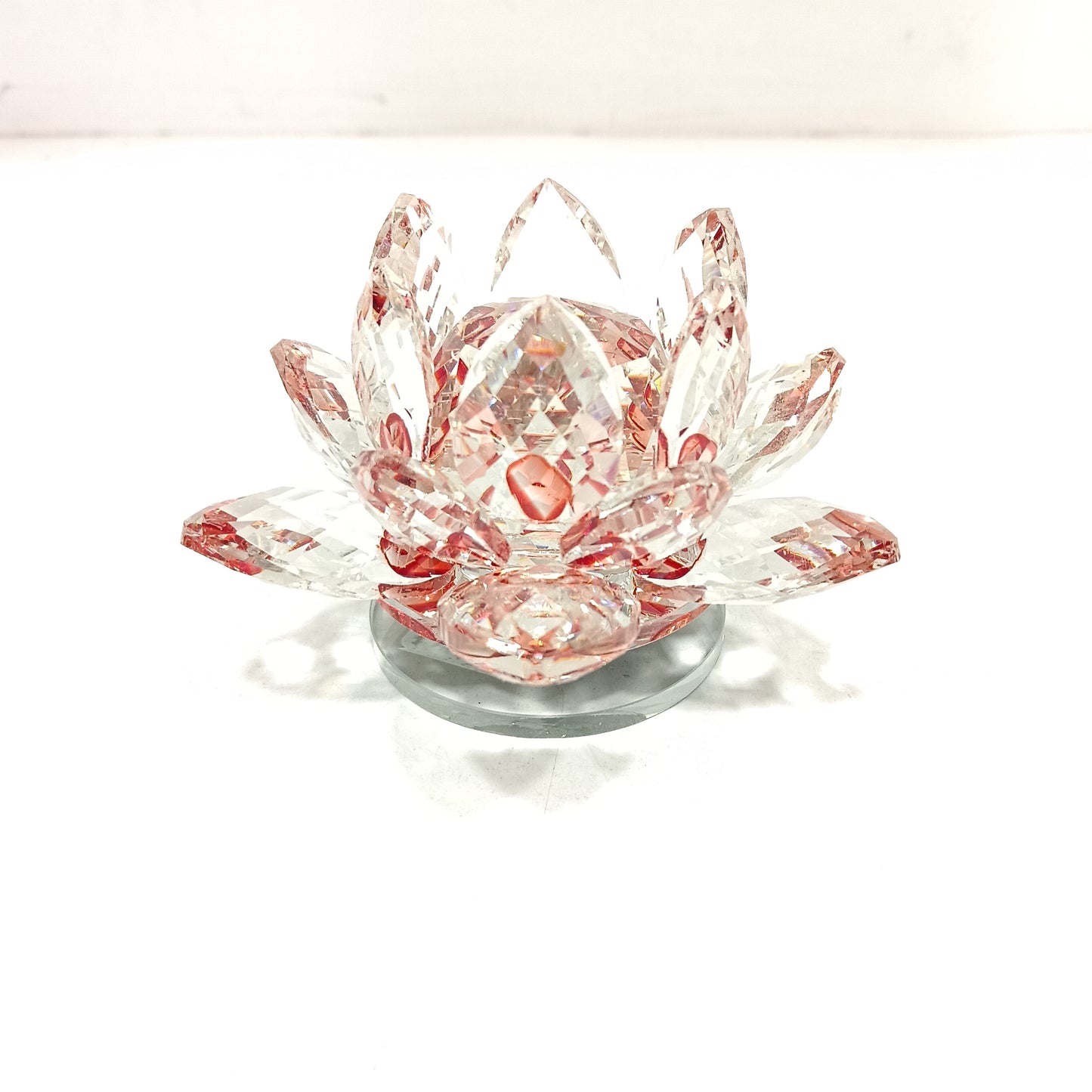 Crystal rotating lotus