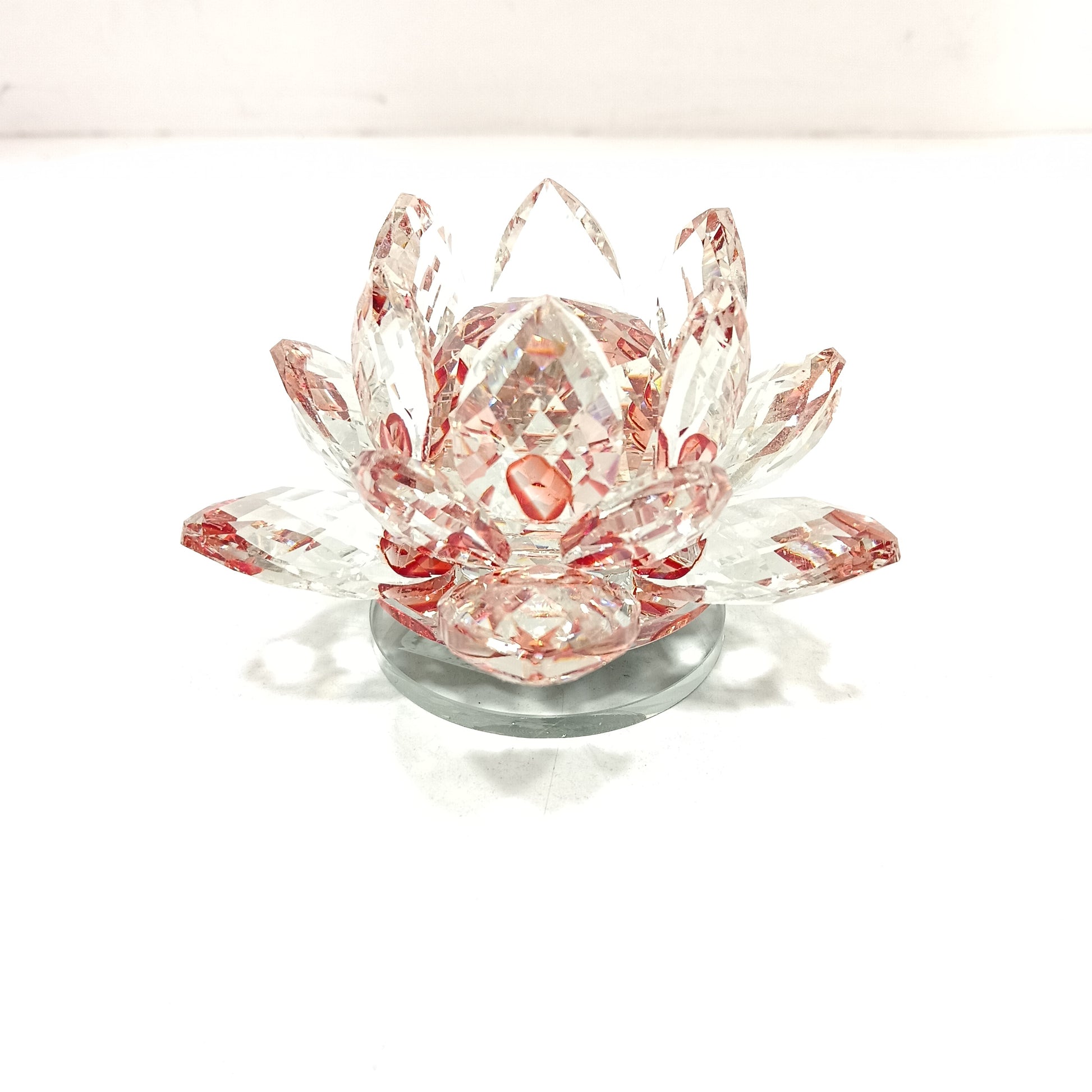 Crystal rotating lotus