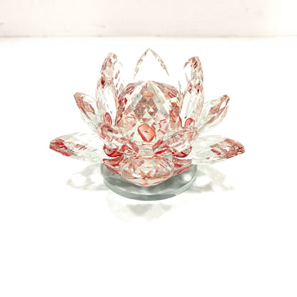 Crystal rotating lotus