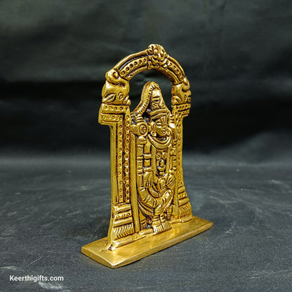 Balaji brass antique idol