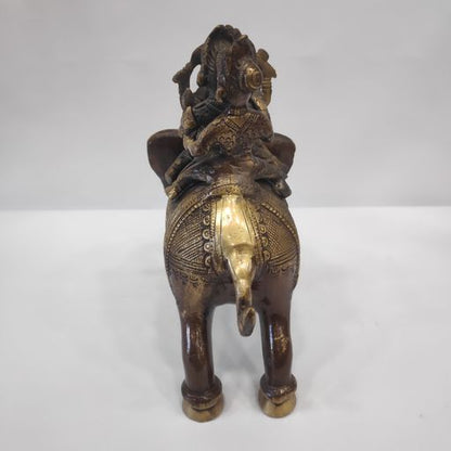 Brass Vinayaka idol