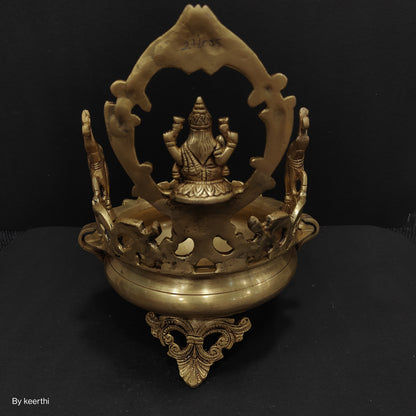 Brass Lakshmi Urli