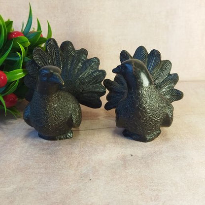 Brass pigeon Set