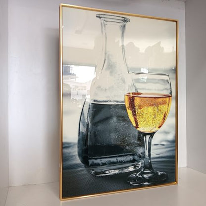 Crystal wall frames
