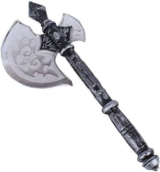 FancyDressWale Kids Plastic Axe for Role Play Pharsa Mythological Toy Weapon