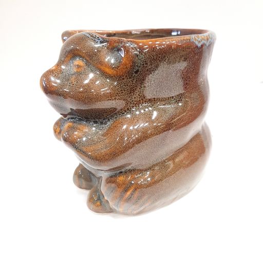 Squirrel shaped shiny ceramic pot for kids rooms,office & home decoration purpose