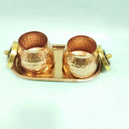 Brass Bowl Wood