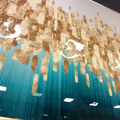 Crystal wall frames