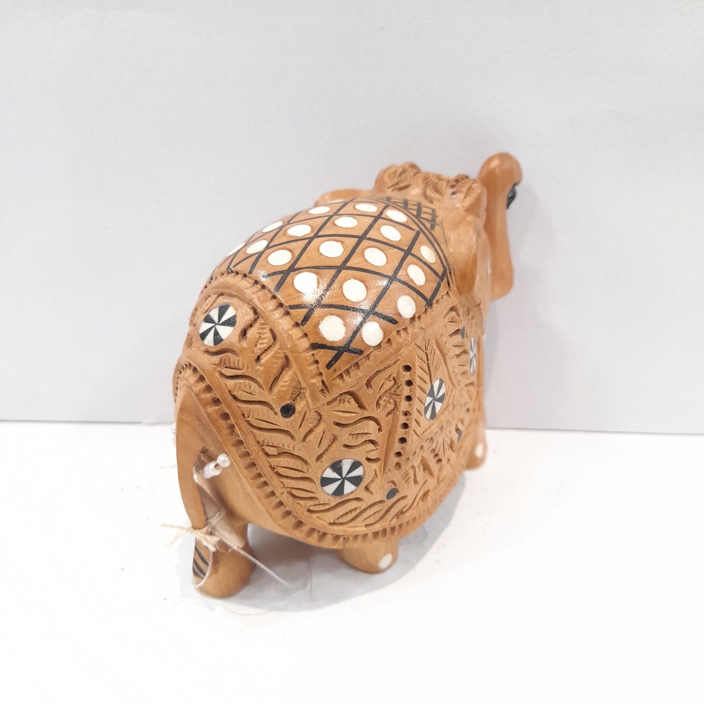 Wooden Crafted Elephant For Good Luck