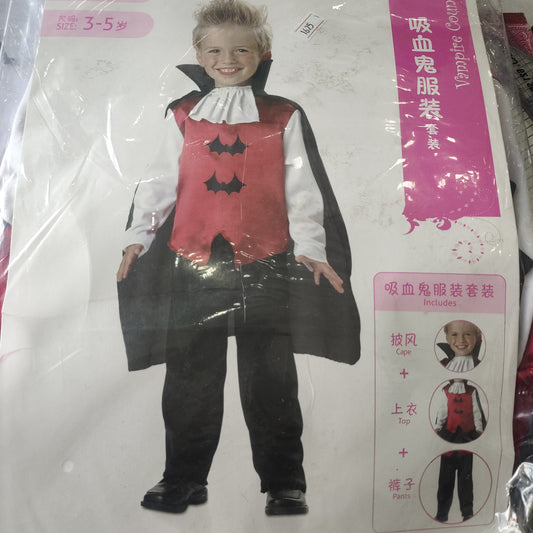 Vampire dress costume for kids