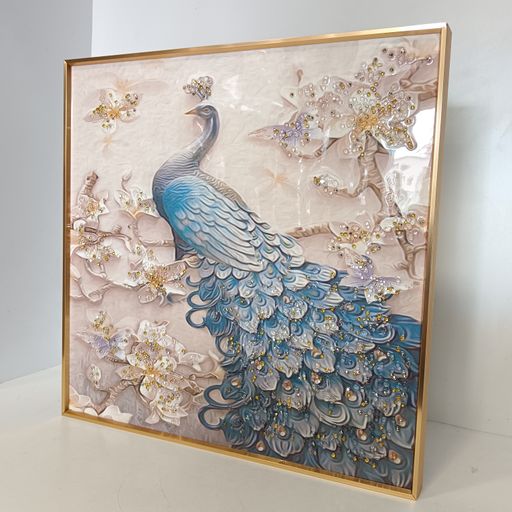 Crystal wall frames
