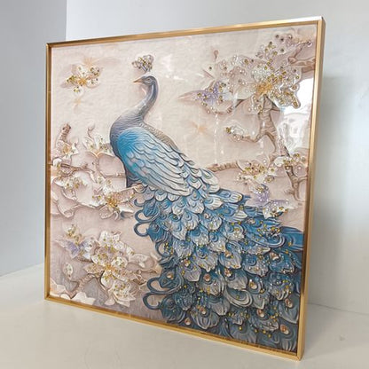 Crystal wall frames