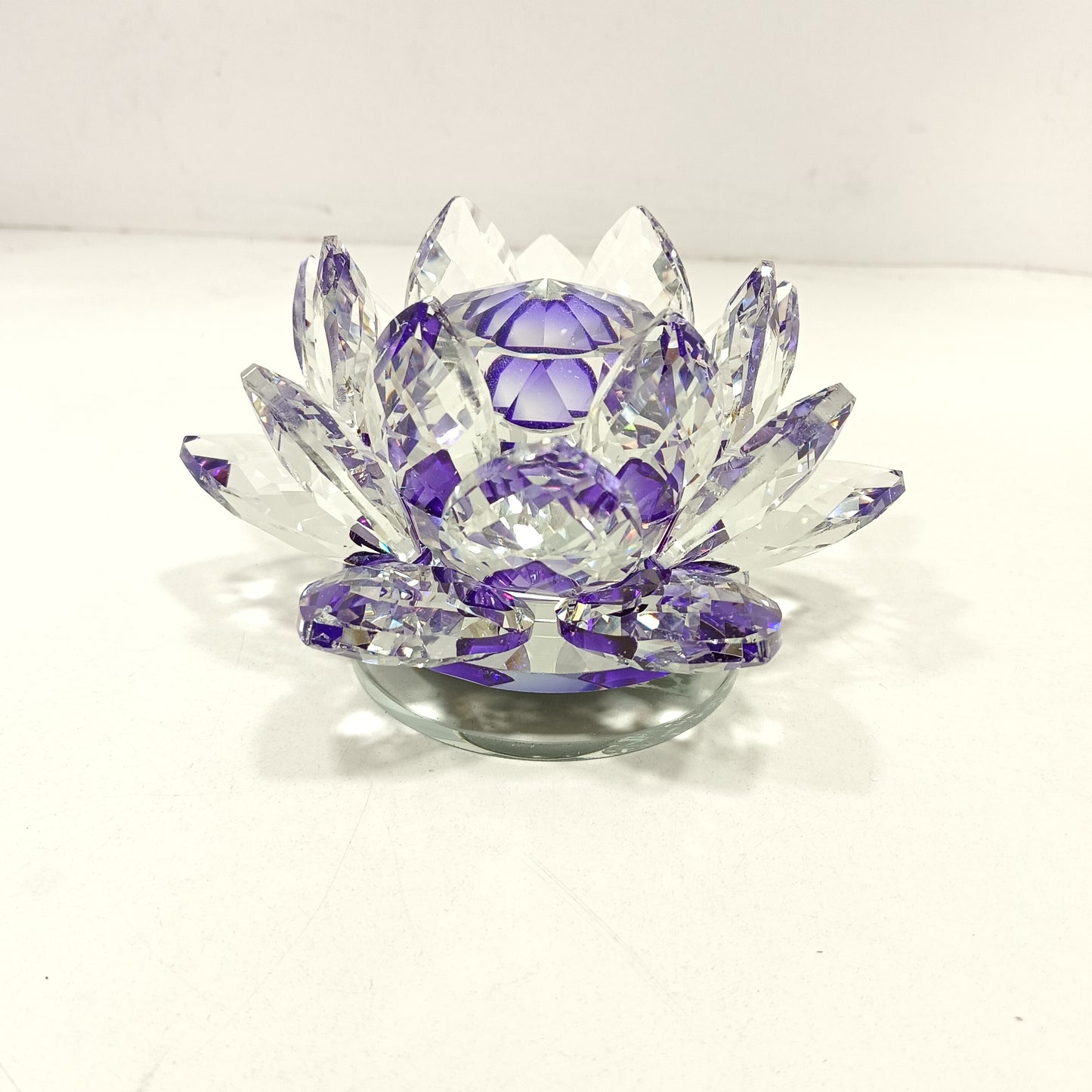 Crystal rotating Lotus