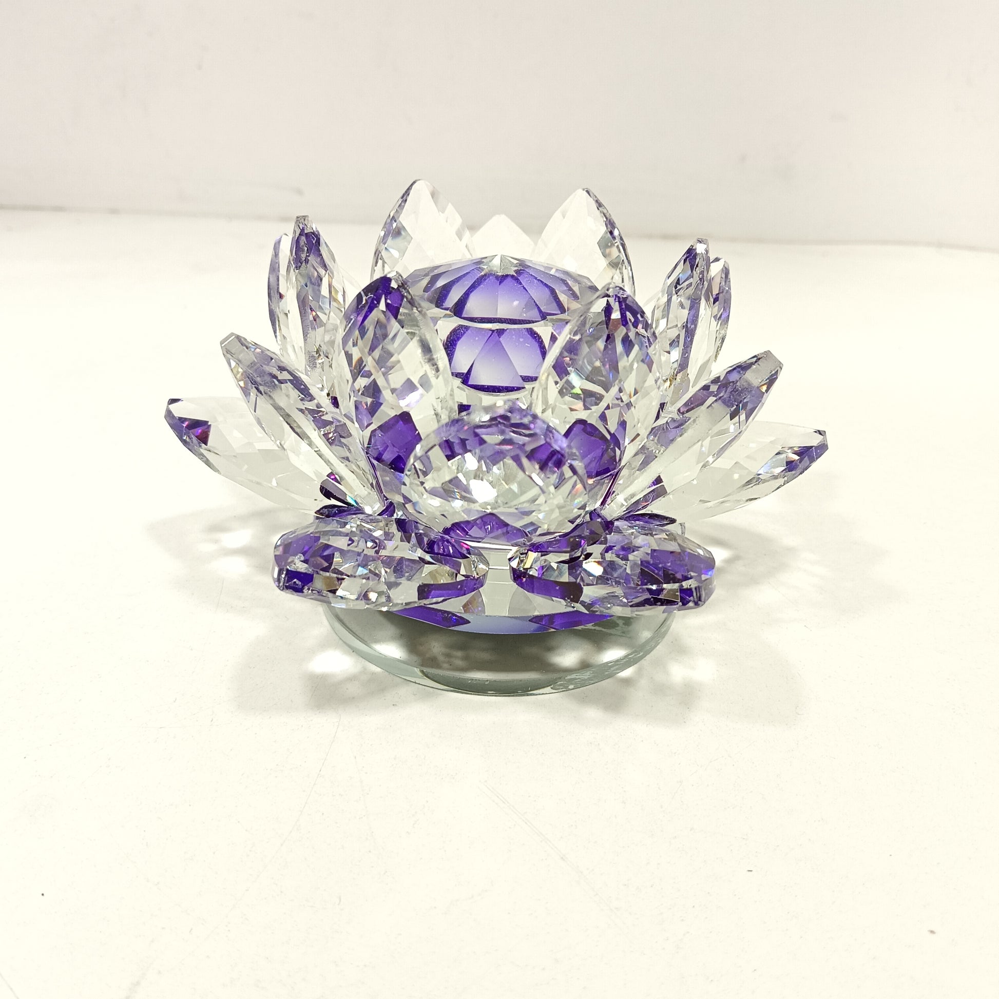 Crystal rotating Lotus