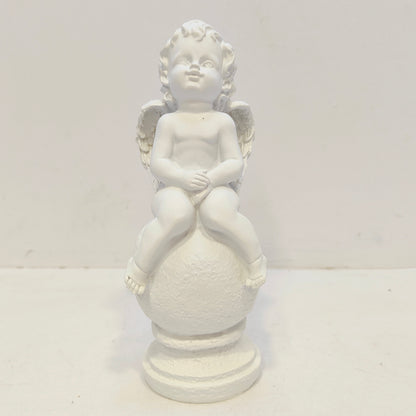 Resin decoration representing an angel