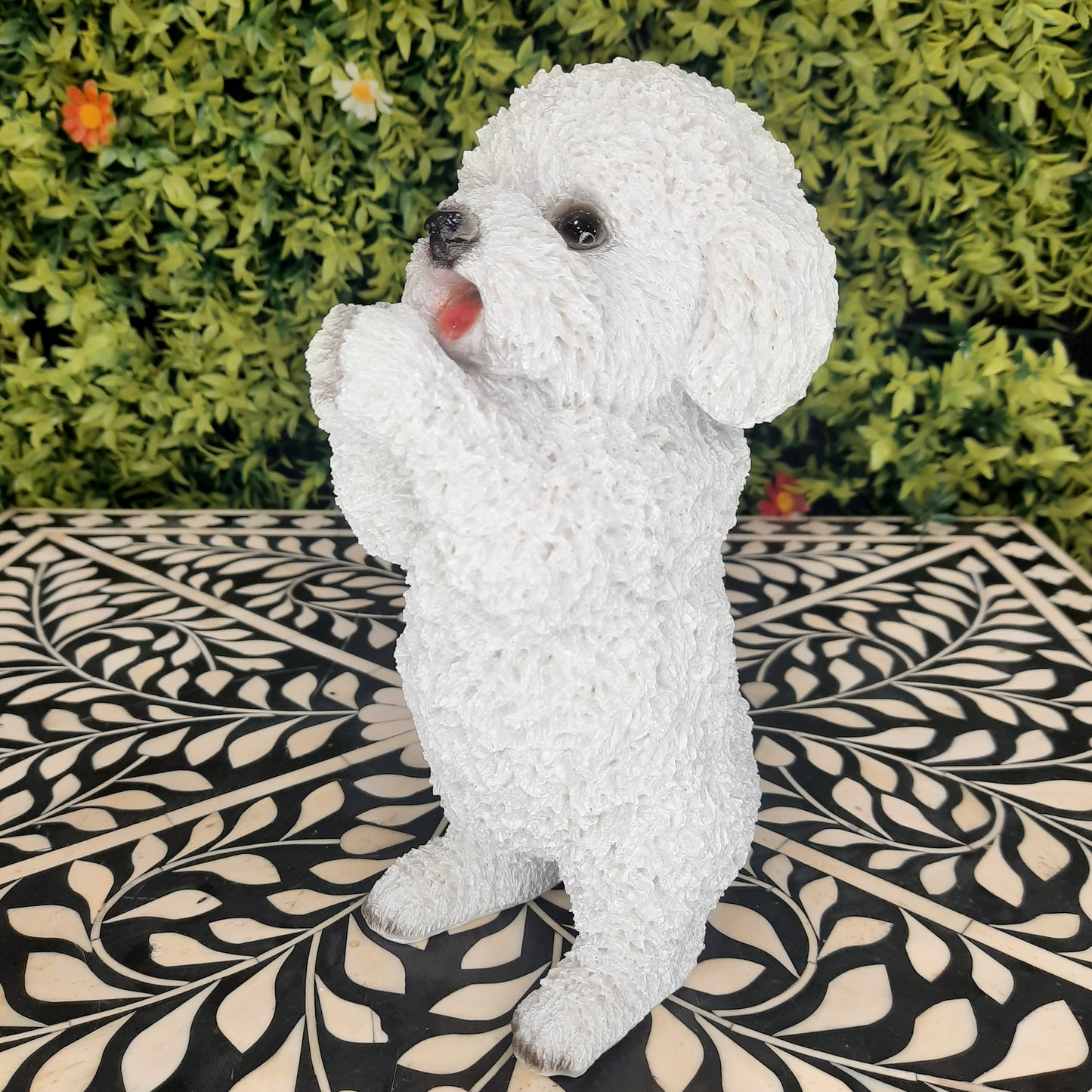 Cute realistic puppy