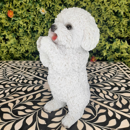 Cute realistic puppy