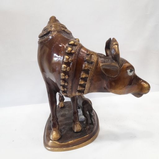 Brass.Cow idol
