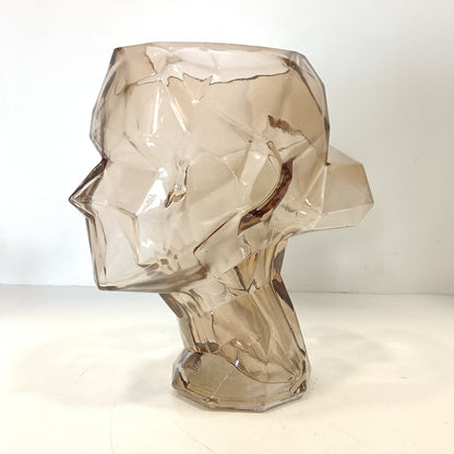 A women face glass Flower vase