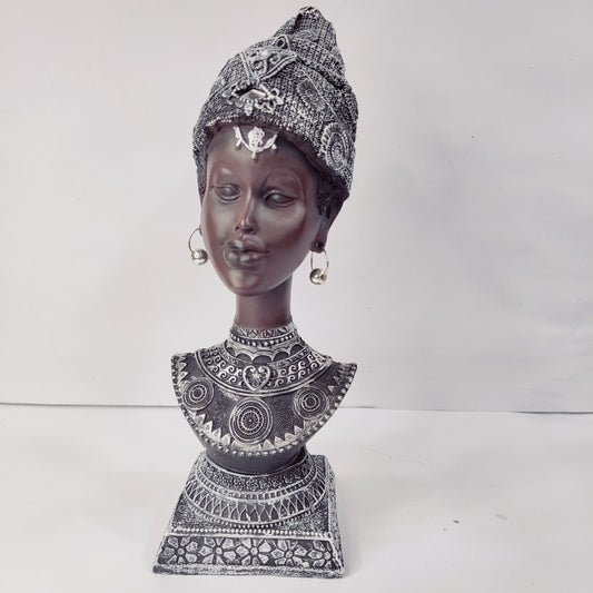 Unique Home Decor African Tribal Woman Figurine Art Piece Idol