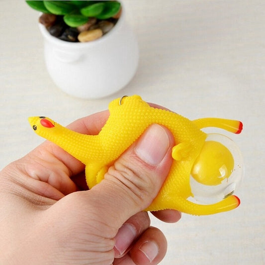 Funny Toys Chicken and Eggs Ornaments Stress Relieve