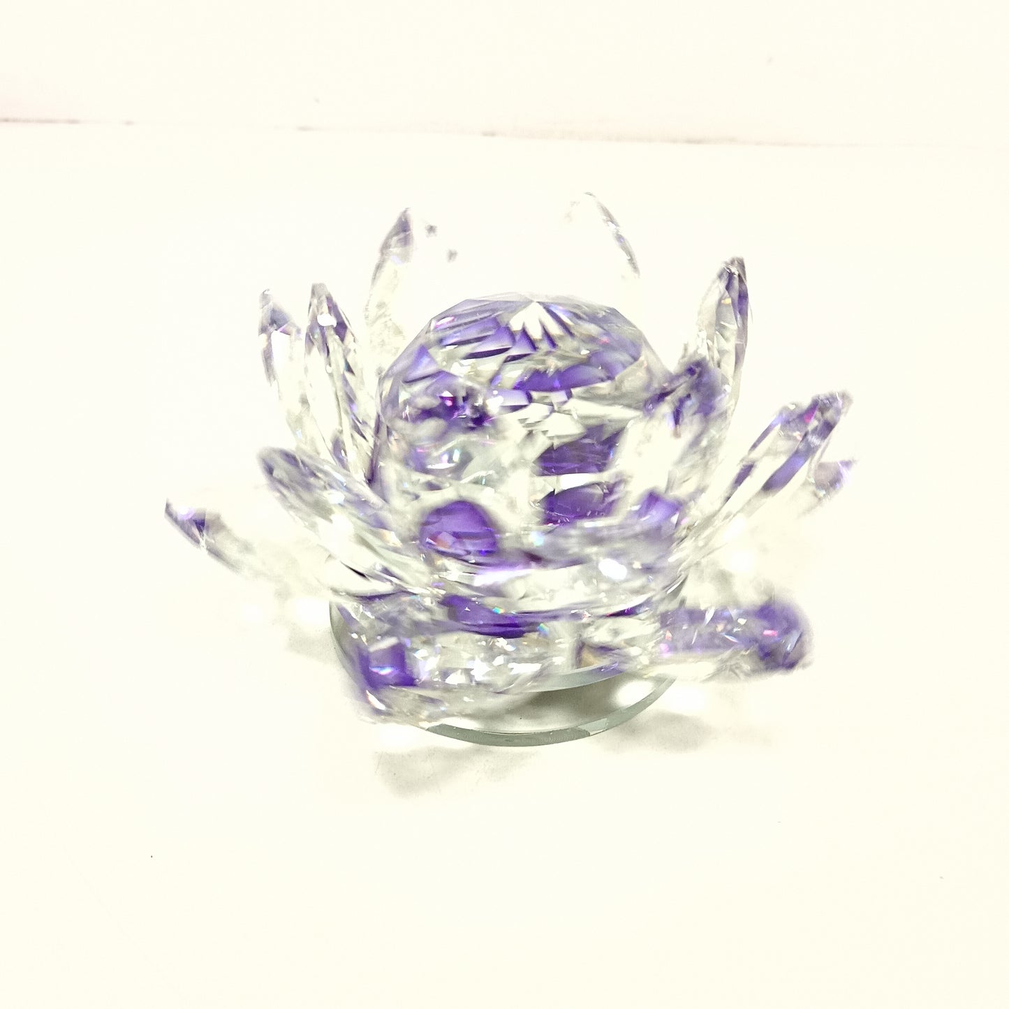 Crystal rotating Lotus