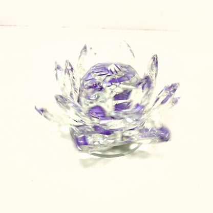 Crystal rotating Lotus