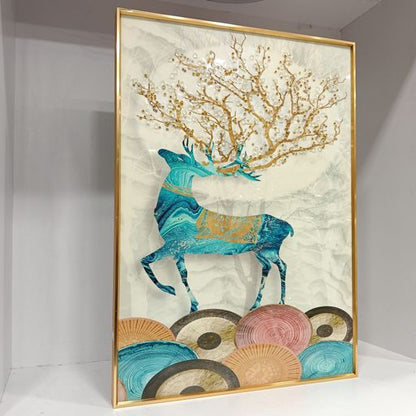 Crystal wall frames