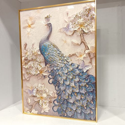 Crystal wall frames
