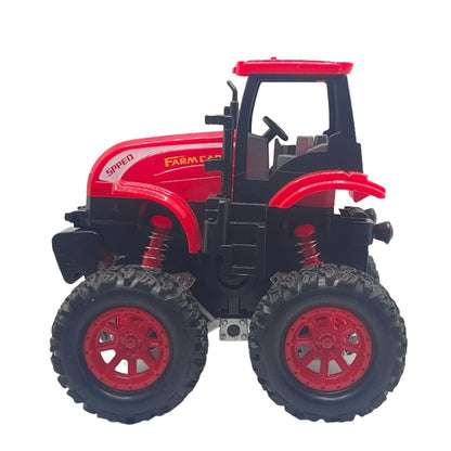 Farmer tractor stunt car push toy