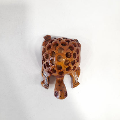 Wooden Turtle U/Cut Painted