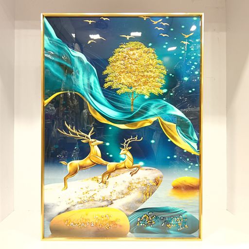 Crystal wall frames