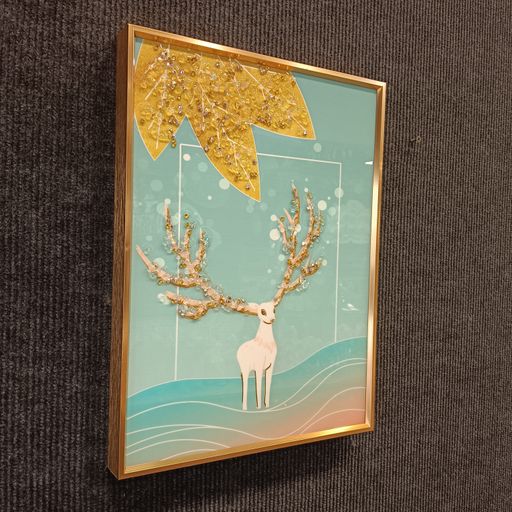 Crystal wall frames