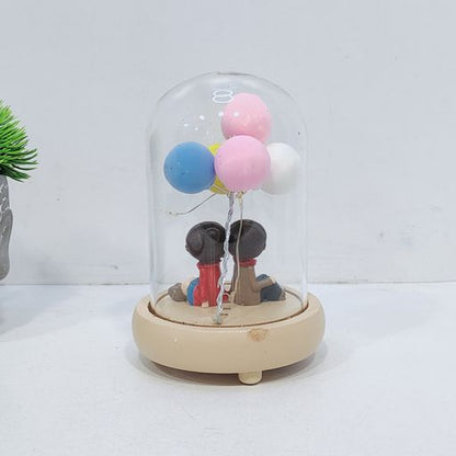 Fairy Light Couple Show Piece