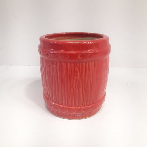 Elegant Textured finish Ceramic pot for office & home decoration