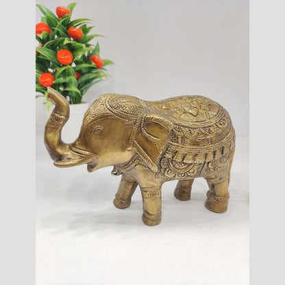 Brass elephat 5 inch