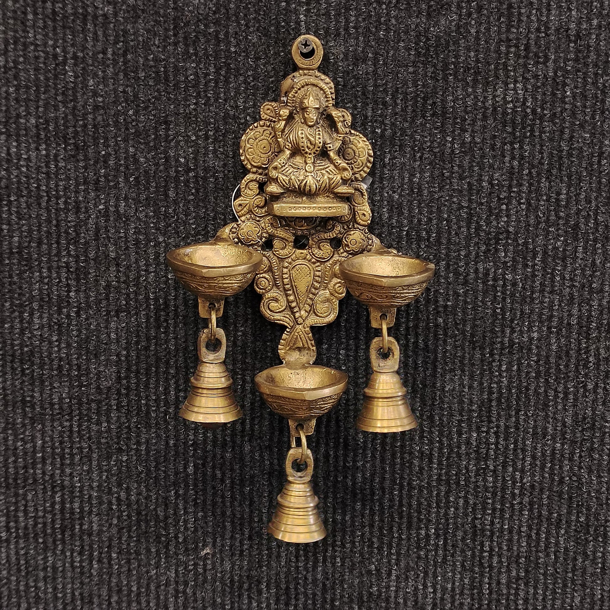 Brass Lakshmi Diya